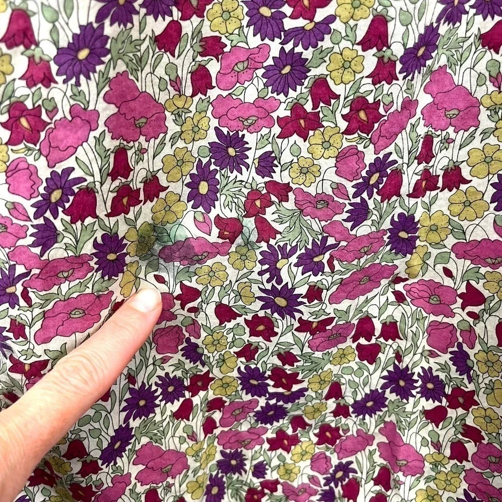 Peek Cottagecore Smocked Sleeve Floral Dress Size 6/7